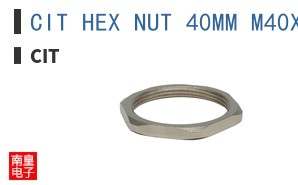 CIT HEX NUT 40MM M40X1.0 ͼƬ