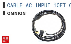 CABLE AC INPUT 10FT C13  NEMA5-15 14AWG ͼƬ