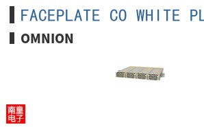 FACEPLATE CO WHITE PLASTIC CPSHELF_FTP2 ͼƬ